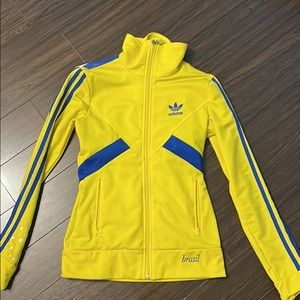 Adidas Brazil zip up jacket